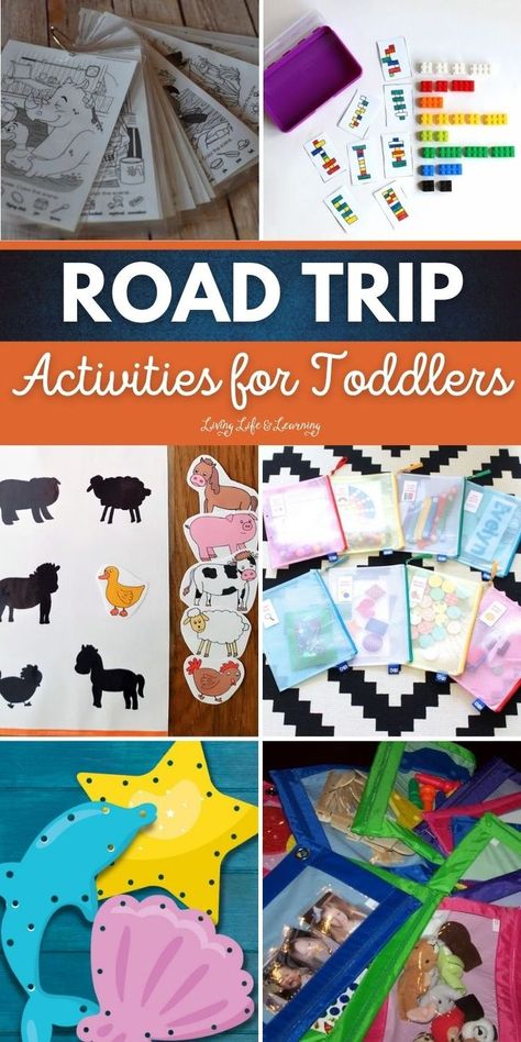 Road Trip Activities for Toddlers Toddler Road Trip Activities, Toddler Car Activities, Car Trip Activities, Kid Road Trip Activities, Car Ride Activities, Toddler Road Trip, Trip Activities, Car Activities, Family Bonding Activities