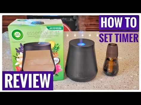 (16385) How To Setup Air Wick Essential Oil Mist Diffuser. How To Install Batteries & Set Timer- REVIEW - YouTube Air Wick Essential Mist Refill Diy, Essential Oil Mist, Air Wick, Mist Diffuser, Oil Diffuser, Essential Oil Diffuser, Wicked, Essential Oils