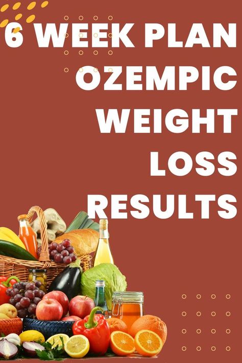 6 Week Plans Ozempic Weight Loss Results - Get Fit Ozempic Meal Plan, Ozempic Diet, Protein Diet Plan, Balanced Diet Plan, 7 Day Meal Plan, Matcha Slim, Eat Fruit, Diet Meal Plans, Diet Meal