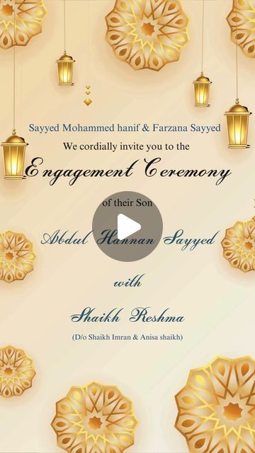 #baatpakki #baatpakkicards Muslim Engagement, Baat Pakki, Engagement Videos, Engagement Ceremony, Video Invitation, Engagement Invitations, Invitation Card, Invitation Cards, Save The Date