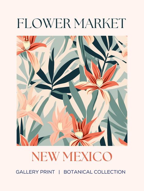 Flower Market Art, Flower Posters, The Flower Market, Market Art, Flower Market Print, Pastel Poster, Flower Market Poster, Wall Art Neutral, Decor Posters