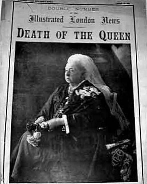 Front Page Of The Illustrated London News January 22nd 1901. “Queen Victoria Died, Surrounded By Her Family, At The Osborne House On The Isle Of Wight At 6:30pm” Queen Victoria Family, Queen Victoria Prince Albert, Victoria Prince, Kingdom Of Great Britain, English History, Her Majesty The Queen, British Monarchy, Prince Albert, British History