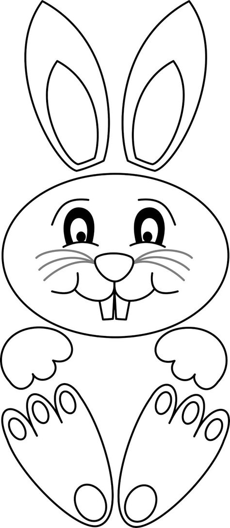 Pin by Thirty One Gifts on Easter | Easter bunny crafts, Easter art, Easter bunny printables Easter Bunny Templates Free Printables, Free Printable Clip Art, Easter Bunny Template, Bunny Templates, Easter Templates, Easter Wood Crafts, Easter Items, Easter Bunny Crafts, Easter Printables