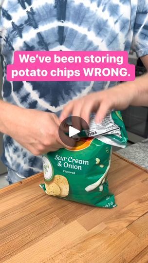 How To Store Potatoes, Kitchen Help, Potato Chip, Sour Cream And Onion, Food Facts, Baking Tips, Snack Time, Fun Snacks, Potato Chips