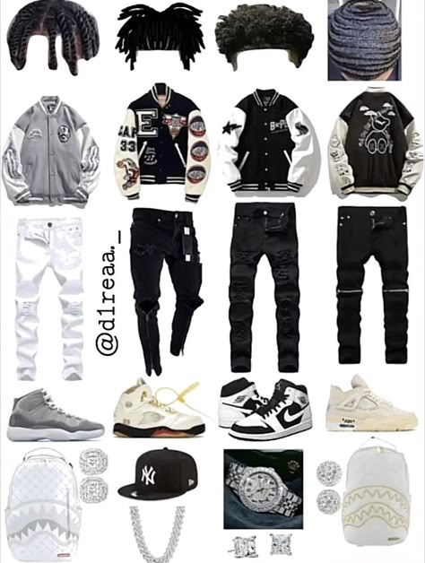 Jordan Clothes For Men, Best Drip Outfits Men, Boys Drip Outfits, Outfits Drip Hombre, Male Drip Outfits, Drill Outfit Men, Black Men Outfits Swag, Swag Outfits For Guys, Fitted Hats Outfit Men