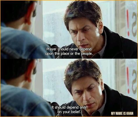 Film: My Name Is Khan Instagram Bio Quotes Short, Shah Rukh Khan Quotes, Bio Quotes Short, Bollywood Love Quotes, Universe Quotes Spirituality, My Name Is Khan, Shah Rukh Khan Movies, Srk Movies, Movie Dialogues