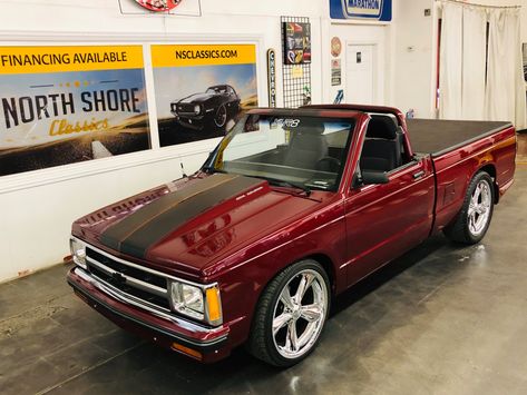 1983 Chevrolet S-10 -CUSTOM SHOW TRUCK - REMOVABLE TOP - 383 STROKER S10 Chevrolet, 1954 Chevy Truck, S10 Truck, Chevrolet S 10, Ford Trucks F150, S10 Pickup, Chevrolet Cars, Dropped Trucks, Custom Chevy Trucks