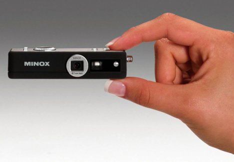 Minox Digital Spy Camera For Covert Operations | Ubergizmo Real Spy Gadgets, Covert Cameras, Hidden Spy Camera, Tactical Life, Pinhole Camera, High Tech Gadgets, Spy Gadgets, Spy Camera, Hidden Camera