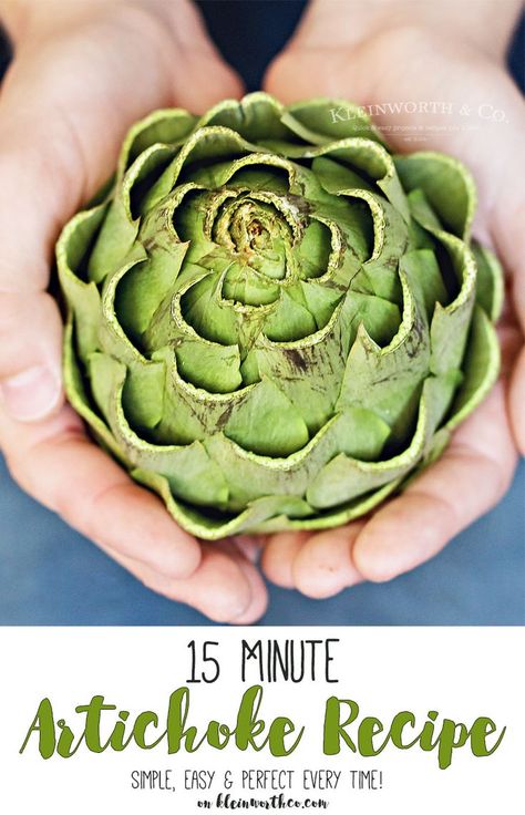 15 Minute Artichoke Recipe makes it simple & quick to prepare your favorite… Pressure Cooker Refried Beans, Instant Pot Baby Back Ribs, Easy Family Dinner Ideas, Artichoke Recipe, Vegetable Meals, Healthy Instant Pot, Easy Family Dinner, Pot Recipes Healthy, Weekly Dinner