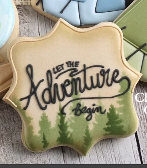 Cupcakes For Baby Shower, Girl Baby Shower Ideas, Adventure Awaits Baby Shower, Adventure Baby Shower, Let The Adventure Begin, Adventure Baby, Shower Food, Baby Shower Cupcakes, Baby Shower Food