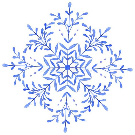 Xmas Gifts For Mum, Watercolor Snowflake, Dupatta Painting, Snowflake Diy, Snow Flake Tattoo, Snowflake Clipart, Snowflakes Art, Wave Logo, Winter Png