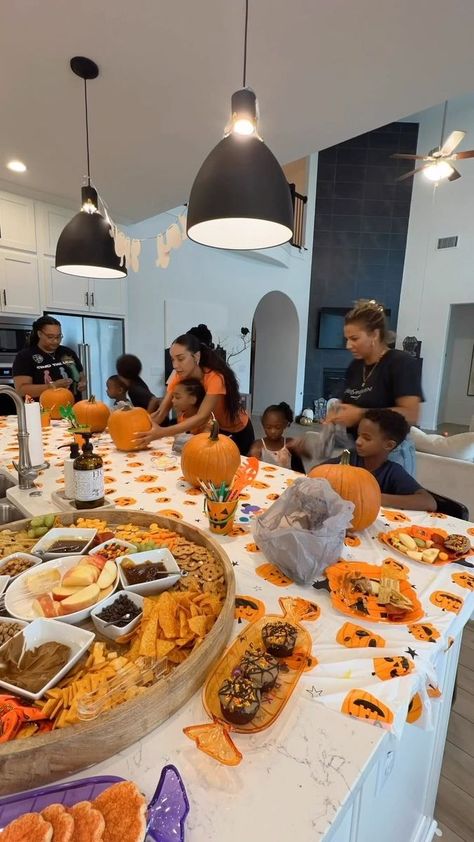 My annual pumpkin carving party! 🎃🍁 | RAVEN ELYSE | Doja Cat · Paint The Town Red (Instrumental) Raven Elyse, Pumpkin Carving Party, Paint The Town Red, Family Ideas, Cat Painting, Doja Cat, Cool Stuff, Pumpkin Carving, Halloween Party