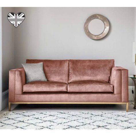 Saturday Soirée Sofa Bed In Rosewood Pink Peach Sofa, Color Sofa, French Style Bed, Painted Beds, Rustic Furniture Diy, French Sofa, Toddler Table And Chairs, French Bed, French Bedroom