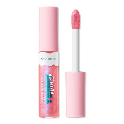 Pixie Dust Clean Fresh Yummy Gloss Plumper - CoverGirl | Ulta Beauty Clean Fresh Yummy Gloss, Yummy Gloss, Ulta Beauty Makeup, Bare Lip, Lip Gloss Collection, Beauty Event, Cleaning Dust, Plumping Lip Gloss, Body Skin Care Routine