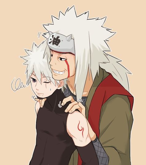 Kakashi & Jiraiya Kakashi X Jiraiya, Jiraiya X Kakashi, Kakashi And Jiraiya, Jiraiya And Kakashi, Kakashi Jiraiya, Weird Ships, Kid Kakashi, Kakashi Hokage, Kakashi Sensei