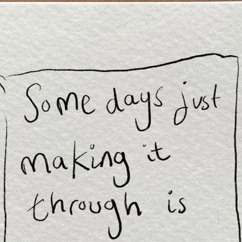 Lucy Claire Dunbar on Instagram: "Life is tough, some days just making it through is enough. You did it, Monday is over 🫶

I hope your week went off to a beautiful start, and if not, we always have tomorrow. All the love to everyone tonight xx 

#illustration #selflove #selflovequotes #selflovetips #affirmations #positivethinking" Claire Weekes, Life Is Tough, Instagram Life, Self Love Quotes, Make It Through, Positive Thinking, Quote Of The Day, I Hope You, Self Love