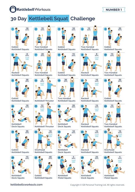 30 Day Kettlebell Squat Challenge | Download and Start Today 30 Day Workout Challenge Kettle Bell, 30 Day Kettlebell Workout, Kettle Bell Challenge 30 Day, Kettlebell Challenge 30 Day Beginner, Darebee Kettlebell, Kettlebell Workout For Men Lose Belly, 30 Day Kettlebell Challenge, Kettlebell Squat, Kettlebell Workout Routines