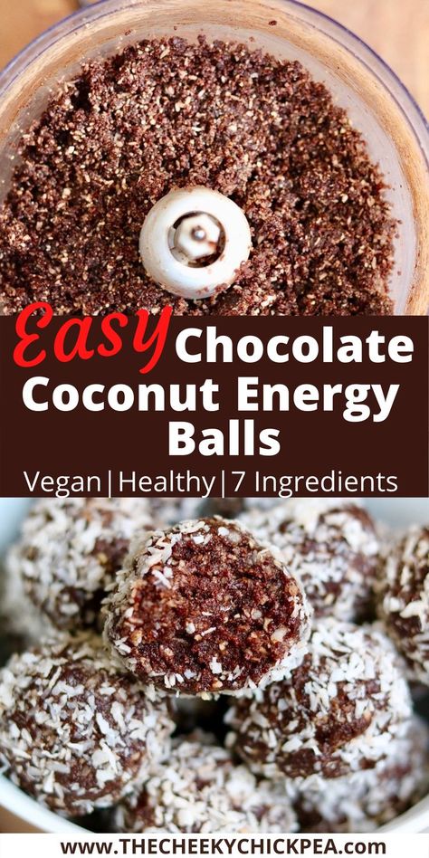 Coconut Date Balls, Chocolate Balls Recipe, Coconut Energy Balls, Date Balls, Protein Balls Recipes, Energy Bites Recipes, Coconut Protein, Coconut Balls, Healthy Protein Snacks