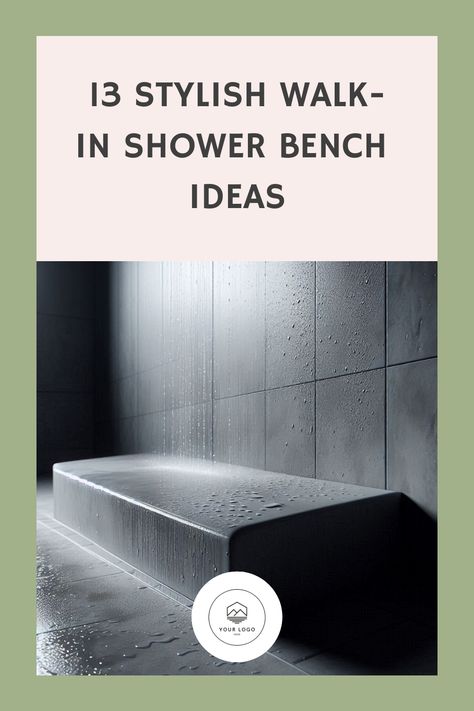 Enhance your bathroom with a luxurious touch by incorporating a walk-in shower. More than just a practical feature, it transforms into a peaceful sanctuary of sophistication and tranquility. Elevate the experience even further by adding a bench to your walk-in shower, creating both convenience and modern style. Experience the perfect blend of functionality and beauty with this elegant addition to your bath space. Shower With Bench Seat Master Bath, Shower Bench Ideas Built Ins, Master Shower With Bench, Built In Shower Bench, Shower Bench Ideas, Shower With Bench, Industrial Showers, Walk In Shower Ideas, Shower Ideas With Bench