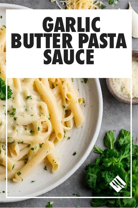 Creamy Garlic Butter Sauce for Pasta – santokuknives Creamy Butter Pasta Sauce, Pasta Butter Garlic Sauce, Creamy Garlic Butter Sauce For Pasta, Butter And Garlic Pasta, Brown Butter Cream Sauce, Garlic Butter Pasta Sauce, Creamy Sauce For Pasta, Creamy Garlic Sauce Recipe, Garlic Butter Sauce For Pasta