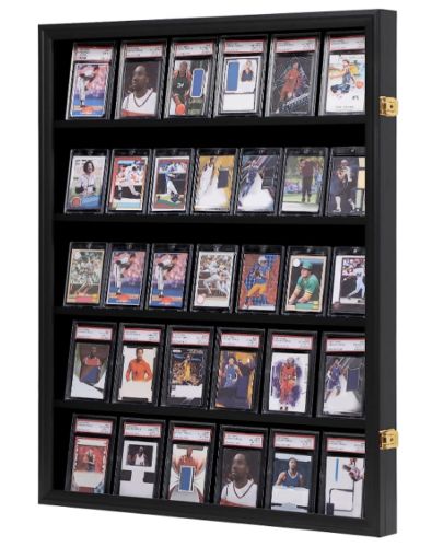 ad eBay - Find many great new & used options and get the best deals for Baseball Card Display Case-35 Graded Sports Card Display Frame-Holds Sport Cards at the best online prices at eBay! Free shipping for many products! Baseball Card Display, Sports Card Display, Sports Cards Display, Baseball Card Displays, Trading Card Storage, Sports Card, Card Display, Card Storage, Baseball Card