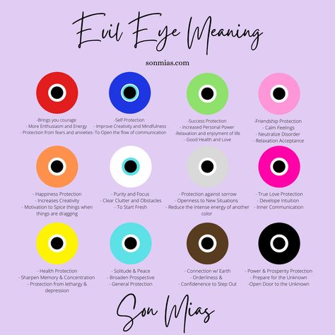 Ojitos Color Bracelet – Son Mias Different Evil Eye Colors, Yellow Evil Eye Meaning, White Evil Eye Meaning, Evil Eyes Meanings, Orange Evil Eye Bracelet, Black Evil Eye Meaning, Bracelets Eye Evil, Evil Eye Color Meaning Chart, Cute Evil Eye Bracelet