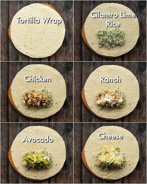 Avocado Wraps Recipes, Avocado Chicken Wrap, Avocado Wrap Recipes, Chicken Avocado Burrito, Chicken Avacado, Avocado Burrito, Chicken Avocado Wrap, Chicken Wrap Recipes, Avocado Chicken