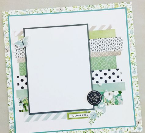 5x7 Picture Scrapbook Layout, Scrapbook Single Photo Layout, One Picture Scrapbook Layouts Simple, Scrapbook Layout With 5x7 Photo, 5x7 Photo Scrapbook Layouts, Scrapbook Layout 1 Photo, Scrapbook Layout 5x7 Photo, One Photo Scrapbook Layout Sketch, Scrapbook Layout Using Scraps