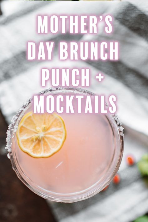 We have a pretty pink brunch punch and the perfect pineapple punch for mom and the kids this Mother's Day! each recipe can be served as a cocktail, a mocktail, or a punch! Cheers mama! #punch #mothersday #mothersday2023 #drinks #recipes #brunch #mocktails #pinkdrink #pineapplepunch Punch For Mother’s Day, Mocktails For Brunch, Mocktails For Mother’s Day, Mothers Day Punch Recipes Nonalcoholic, Pink Lemonade Mocktail Recipe, Mother’s Day Mock Tail, Mom Mocktail, Mothers Day Punch, Pink Punch Recipe Non Alcoholic