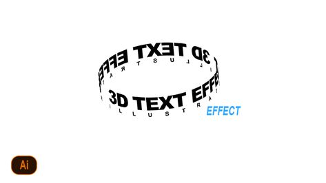 3D Rounded text effect #illustrator #ai Text Effect Illustrator, Photoshop Text, Circular Logo, 3d Text, Circle Logos, Circle Ring, Text Effect, Text Logo, Text Effects