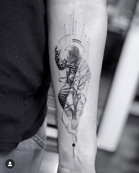 Infected Tattoo, Astronaut Tattoo, Tattoo Placements, Planet Tattoos, Forarm Tattoos, Forearm Tattoo Design, Forearm Sleeve Tattoos, Tattoo Ideas For Men, Inspiration Tattoos