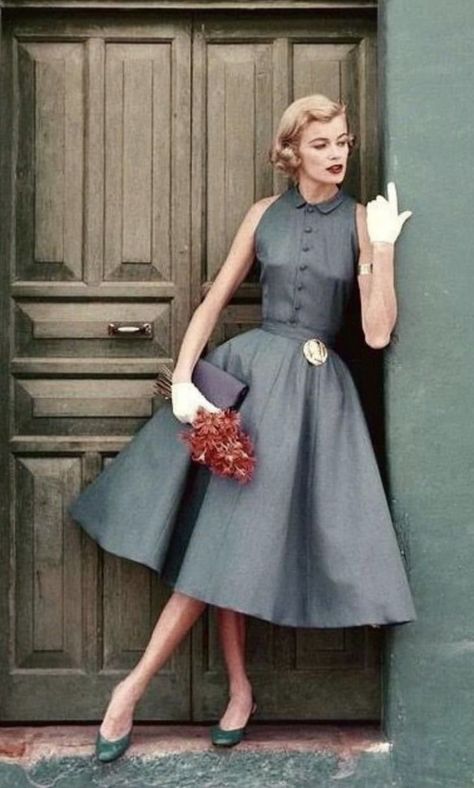 Women Business Attire, 1950s Vintage Fashion, Skirt Outfits Summer, Outfits Skirt, 50s Outfits, 1950 Fashion, Vintage Fashion 1950s, Fashion 1950s, Women Business