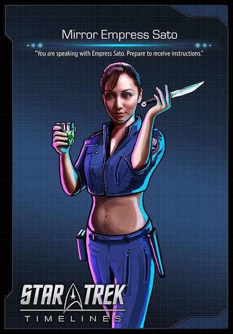 News - Star Trek Timelines previews the Mirror Universe as it will be seen in the upcoming game. Star Trek Mirror Universe, Terran Empire, Star Trek Timelines, Star Trek Artwork, Linda Park, Stark Trek, Dandy Highwayman, Mirror Universe, Star Trek Reboot