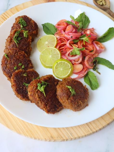 Galouti Kebab Recipes, Mutton Kebab, Pictorial Ideas, Shami Kabab, Food Shoot, Chicken Keema, Gosht Recipe, Kebab Recipe, Journal Lettering