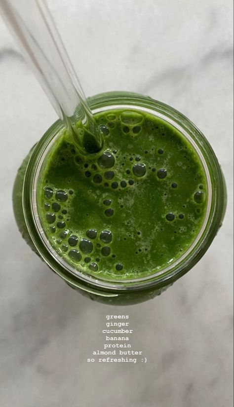 Smoothies Ideas, Juice Aesthetic, Nourishing Food, Healthy Juice Drinks, Healthy Menu, Healthy Food Motivation, Healthy Girl, Green Juice, Green Smoothie