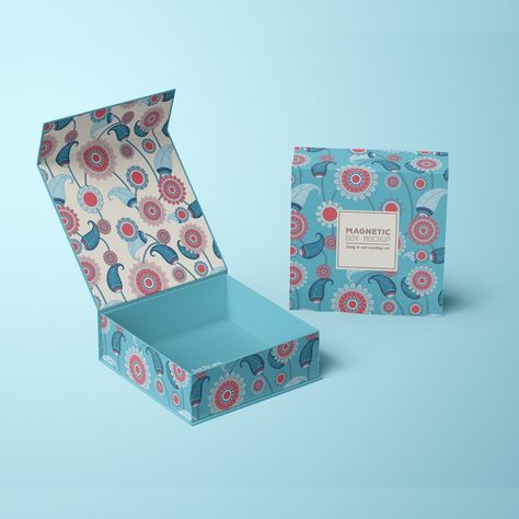 Square magnetic gift box packaging mockup set to download this mockup visit the link below: https://creativemarket.com/sheikhadesign/283137482-Square-Magnetic-Gift-Box-Mockup-V.2 #magnet #magneticbox #boxmockup #indianpatterns #surfacedesign #surfacepatterndesign #graphicdesigner #rigidboxes #custommade #customboxes #luxurylifestyle #jewlerybox Instagram Square, Magnetic Gift Box, Indian Patterns, Box Mockup, Gift Box Packaging, Packaging Mockup, Custom Boxes, Surface Pattern Design, Box Packaging