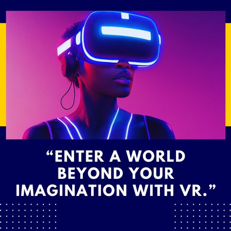 Step into a world where imagination knows no bounds. Virtual reality is the canvas for your dreams to come alive. 🌟🕶️ #VirtualReality #DreamInVR #ImmersiveTech World Quotes, Reality Quotes, Virtual World, Virtual Reality, A World, Dreaming Of You, Canvas, Quotes