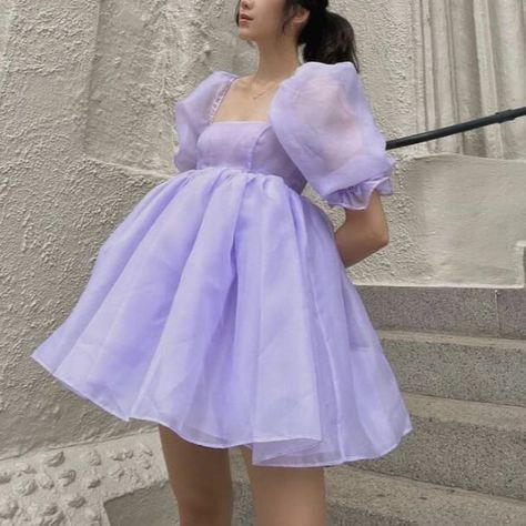 Dress With Sheer Sleeves, Puffy Dresses, Stylish Wedding Dresses, Dress Birthday, Fairytale Dress, Birthday Dress, Fairy Dress, Homecoming Dress, Sheer Sleeves