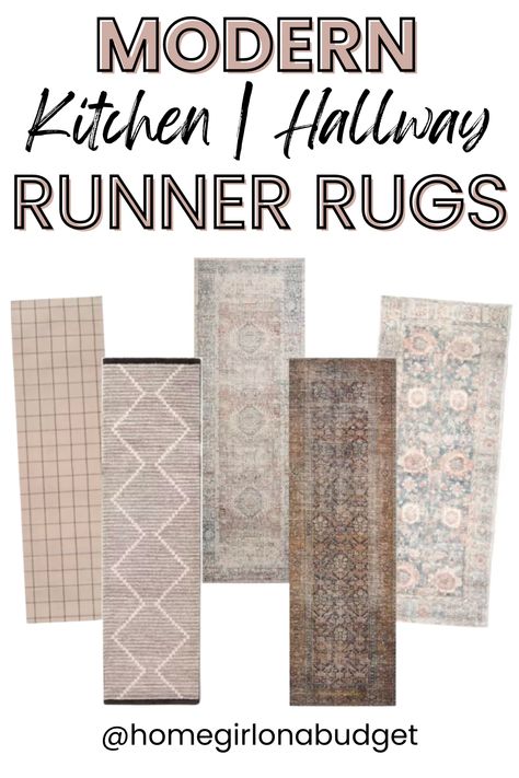 Hallway Rugs Ideas, Kitchen Runner Rug Ideas, Hallway Runners Ideas, Entry Way Runner Rug, Kitchen Runner Rugs, Entry Runner Rug, Modern Rug Runner, Bathroom Runner Rug, Entryway Runner