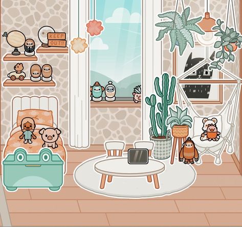 Todler Room, Twin Baby Rooms, Toca Boca Hair Salon, Bad Room Ideas, Free House Design, Twin Toddlers, Adorable Homes Game, Modern Kids Room, Toddler Girl Room