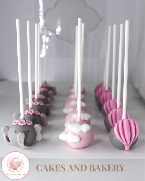 Hot Air Balloon Cake Pops, Balloon Cake Pops, Hot Air Balloon Cake, Balloon Cake, Bakery Cakes, Hot Air Balloon, Air Balloon, Cake Pops, Hot Air