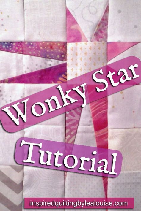 Wonky Star Quilt, Wonky Star, Quilt Star, Low Volume Quilt, Modern Quilt Blocks, Improv Quilting, Stars Quilt, Quilt Modernen, Batik Quilts