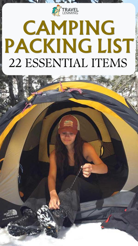 A camping expert dishes her 22 must-pack items for camping. Learn about the packing essentials, the best brands + practical tips like … Camping Essentials For Women, Camping Packing List, Camping List, Camping Pillows, Packing Essentials, Camping Destinations, Sea To Summit, Women Camping, Camping Checklist