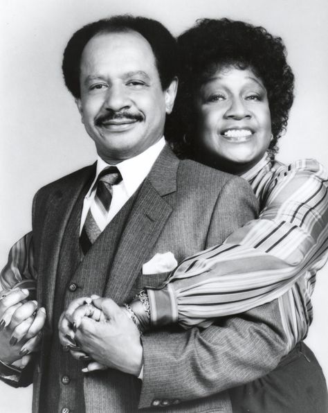 Sherman Hemsley and Isabel Sanford Isabel Sanford, Sherman Hemsley, The Jeffersons, Black Sitcoms, Nostalgic Things, Black Cinema, Richard Johnson, African American Couples, Black Entertainment