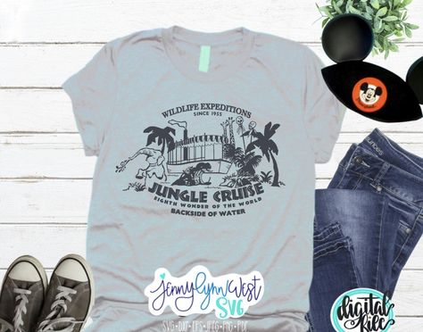 Jungle Cruise Shirt, Cruise Svg, Disneyland Rides, Disney World Rides, Jungle Cruise, Disney Rides, Cruise Shirt, The Originals Characters, Disneyland Trip