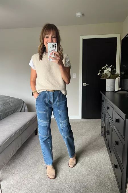 Cargo Jeans Outfit, Jeans Outfit, Cargo Jeans, Fall Winter Outfits, Jean Outfits, Winter Outfits, Fall Winter, Ootd, I Love