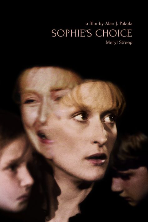 Directed by Alan J. Pakula, starring Meryl Streep, Kevin Kline and Peter MacNicol. Peter Macnicol, Meryl Streep Movies, Sophie's Choice, Kevin Kline, Movie Poster Art, You Mad, Meryl Streep, The Masterpiece, Best Actress