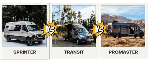 Whats the best van? - Sprinter vs Transit vs Promaster - Van Conversion Comparison Guide 4 Berth Sprinter Van Conversion, 144 Sprinter Van Conversion Layout, Promaster Van Conversion 159 Layout, Promaster 1500 Van Conversion, Van Conversion Layout, Mercedes Sprinter 170 Conversion, Best Van, Class B Motorhomes, Mercedes Dealership