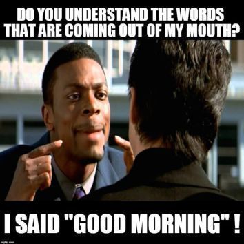 I SAID. GOOD MORNING! - Funny Morning Memes #morningmemes #memes #funny #lol #funnymemes #morning #goodmorning #funnyimages Nights Quote, Morning Meme, Funny Morning, Good Morning Meme, Funny Good Morning Memes, Funny Good Morning, Funny Good Morning Images, Good Morning Handsome, Wacky Wednesday