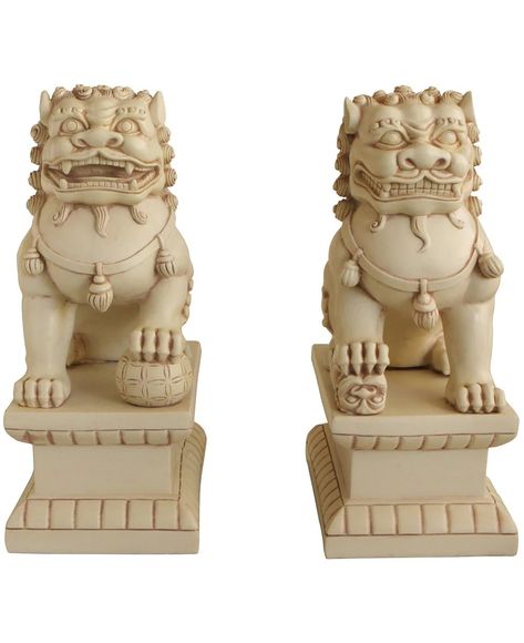 Chinese Guardian Lion, Dog Garden Statues, Foo Dog Statue, Guardian Lion, Chinese Temple, Statue Tattoo, Stone Lion, Fu Dog, Outdoor Garden Statues